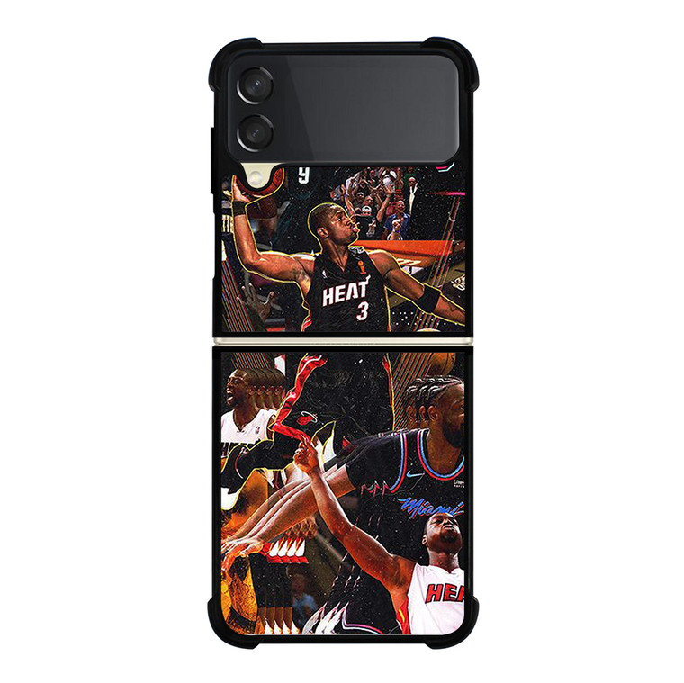 DWYANE WADE COLLAGE Samsung Galaxy Z Flip 3 5G Case Cover