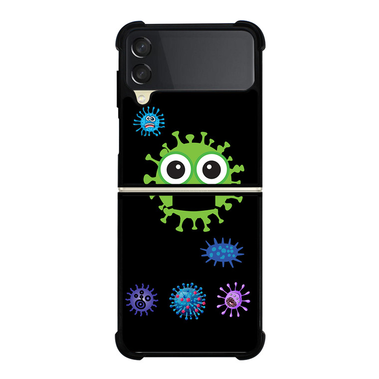 EPIDEMIC VIRUS Samsung Galaxy Z Flip 3 5G Case Cover