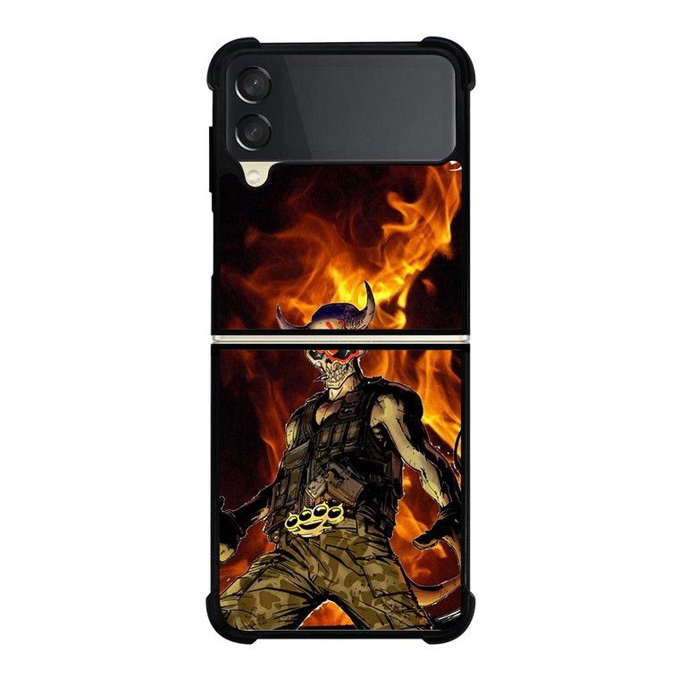 FIVE FINGER DEATH PUNCH FFDP BAND Samsung Galaxy Z Flip 3 5G Case Cover