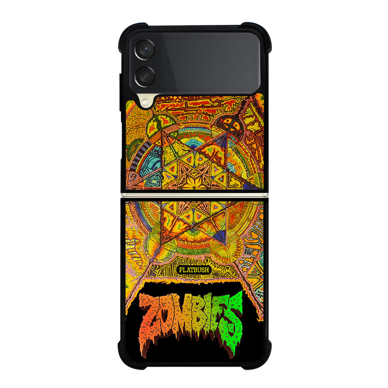 FLATBUSH ZOMBIES PATTERN Samsung Galaxy Z Flip 3 5G Case Cover