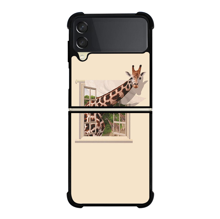 GIRAFFE WINDOW Samsung Galaxy Z Flip 3 5G Case Cover