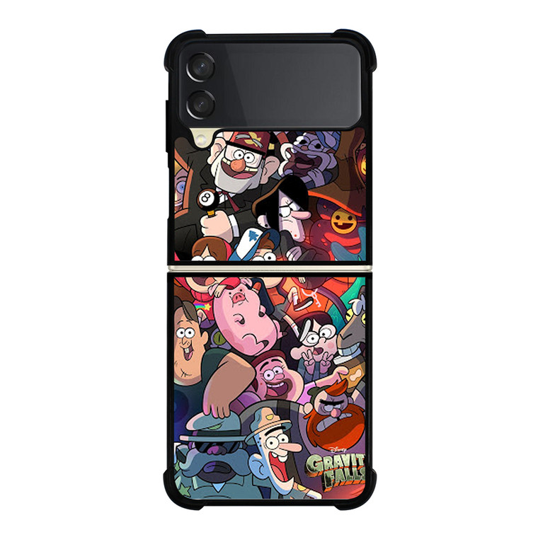 GRAVITY FALLS CHARACTER Samsung Galaxy Z Flip 3 5G Case Cover