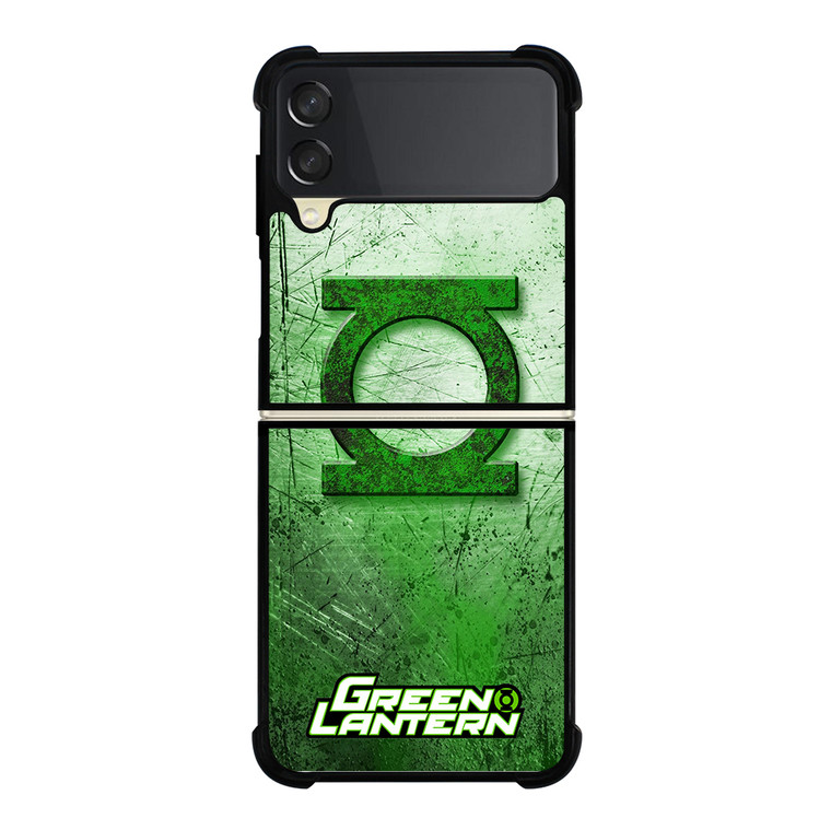 GREEN LANTERN SUPERHERO LOGO Samsung Galaxy Z Flip 3 5G Case Cover