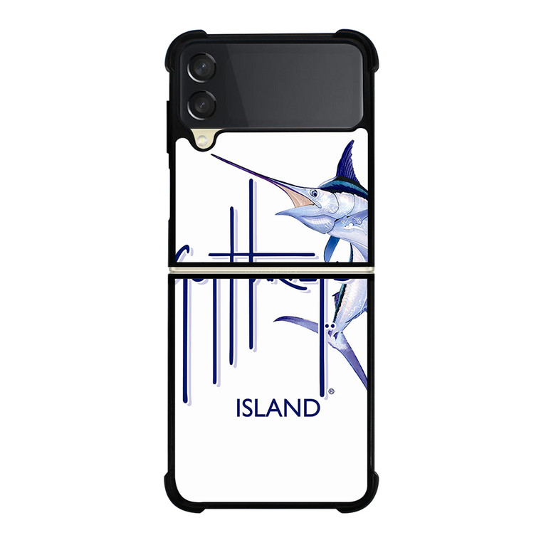 GUY HARVEY ISLAND 1 Samsung Galaxy Z Flip 3 5G Case Cover