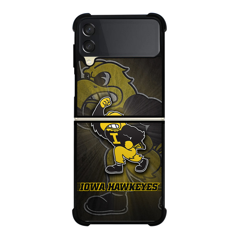 IOWA HAWKEYES 2 Samsung Galaxy Z Flip 3 5G Case Cover