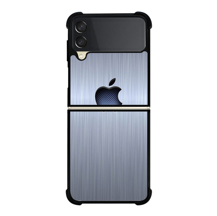 IPHONE APPLE METALLIC Samsung Galaxy Z Flip 3 5G Case Cover