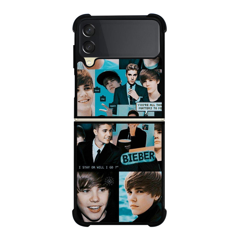 JUSTIN BIEBER COLLAGE Samsung Galaxy Z Flip 3 5G Case Cover