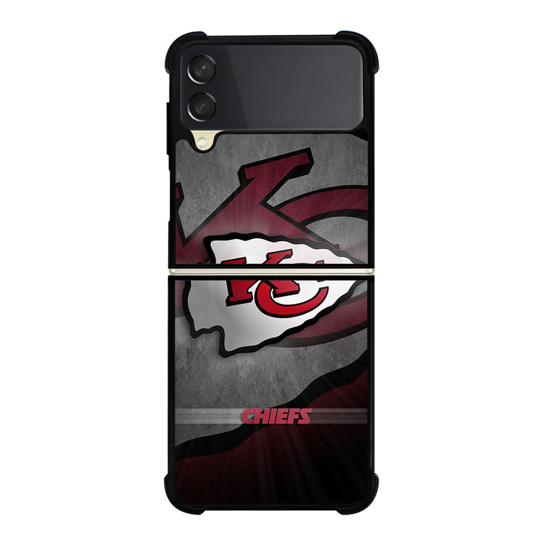 KANSAS CITY CHIEFS 4 Samsung Galaxy Z Flip 3 5G Case Cover