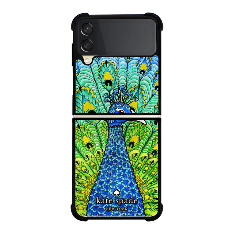KATE SPADE PEACOCK Samsung Galaxy Z Flip 3 5G Case Cover