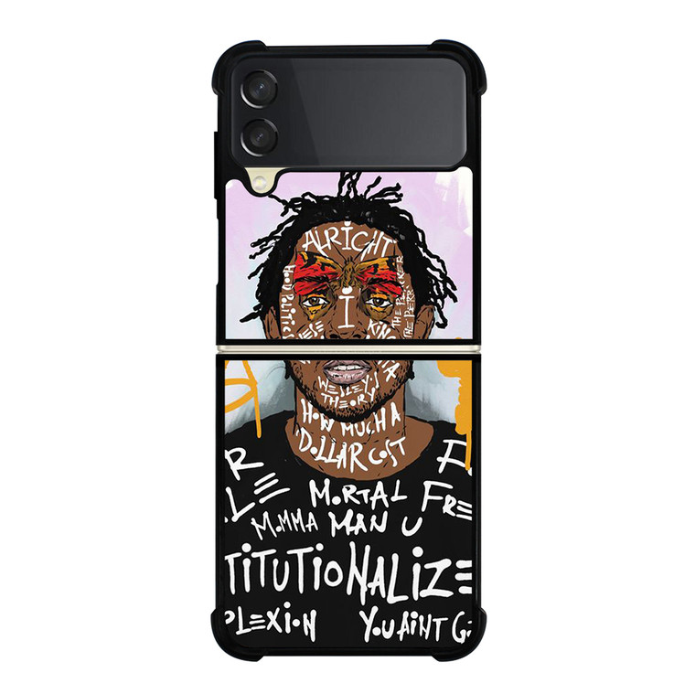 KENDRICK LAMAR FACE ART Samsung Galaxy Z Flip 3 5G Case Cover