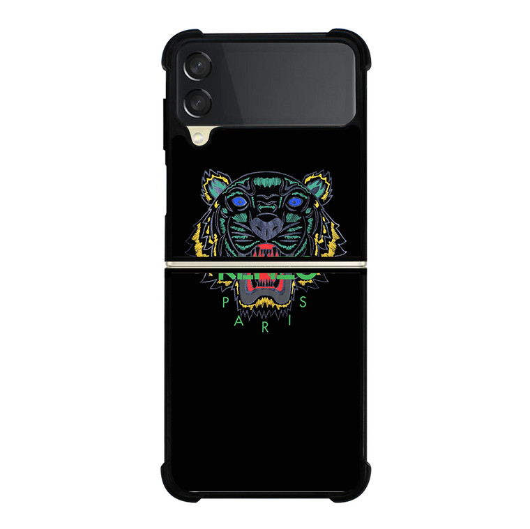 KENZO PARIS LOGO Samsung Galaxy Z Flip 3 5G Case Cover