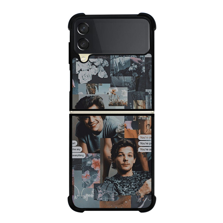 LARRY STYLINSON COMPLIMENTARY COLLAGE Samsung Galaxy Z Flip 3 5G Case Cover