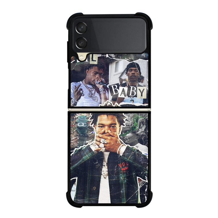 LIL BABY RAPPER COLLAGE Samsung Galaxy Z Flip 3 5G Case Cover