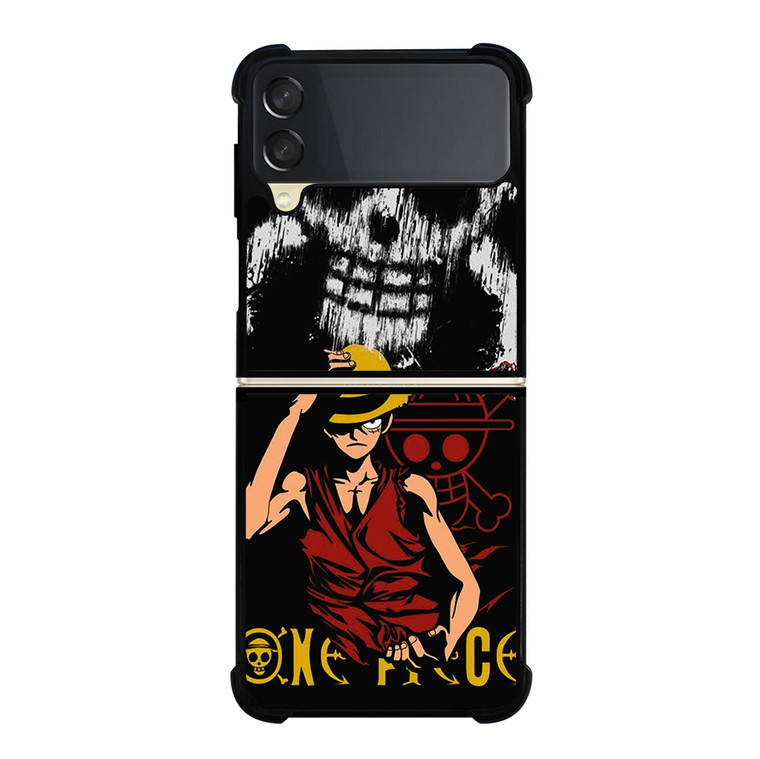LUFFY STRAW HAT ONE PIECE Samsung Galaxy Z Flip 3 5G Case Cover