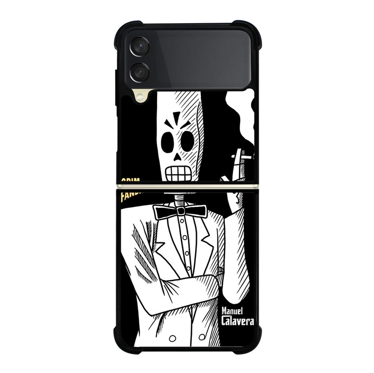 MANNY CALAVERA GRIM FANDANGO Samsung Galaxy Z Flip 3 5G Case Cover
