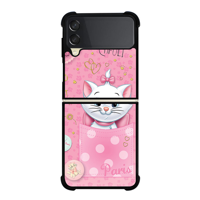 MARIE THE ARISTOCATS CAT POCKET Samsung Galaxy Z Flip 3 5G Case Cover