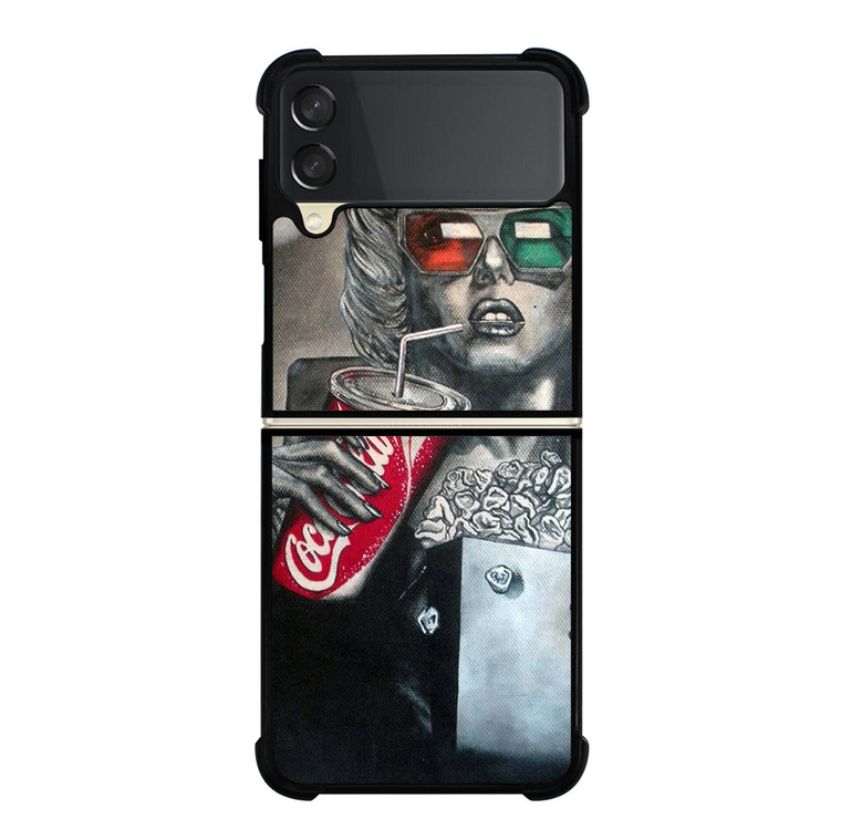 MARILYN MONROE COLA Samsung Galaxy Z Flip 3 5G Case Cover