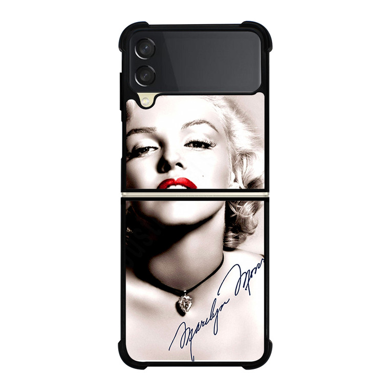 MARILYN MONROE JUST POSE Samsung Galaxy Z Flip 3 5G Case Cover