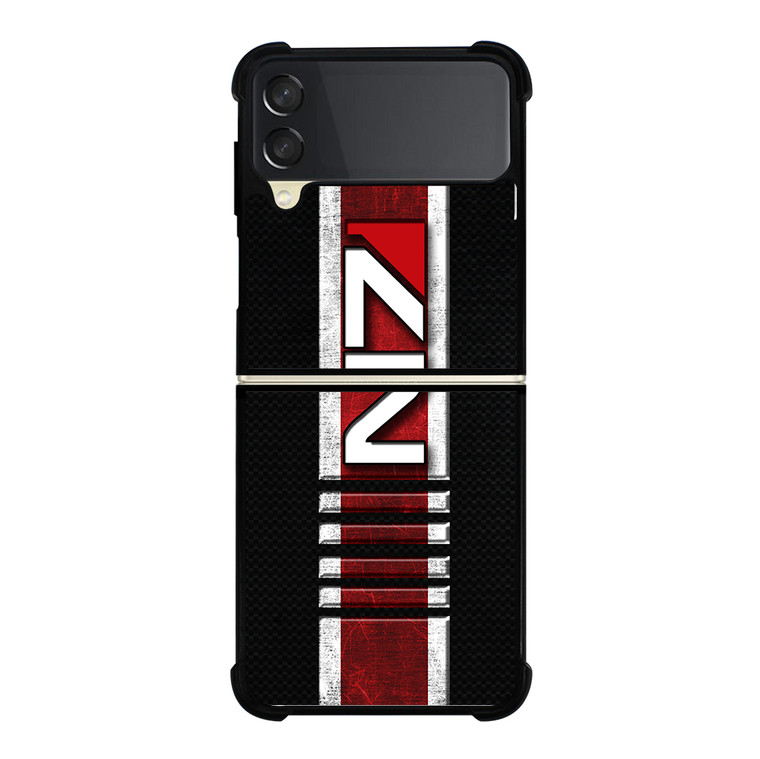 MASS EFFECT N7 STRIPE Samsung Galaxy Z Flip 3 5G Case Cover