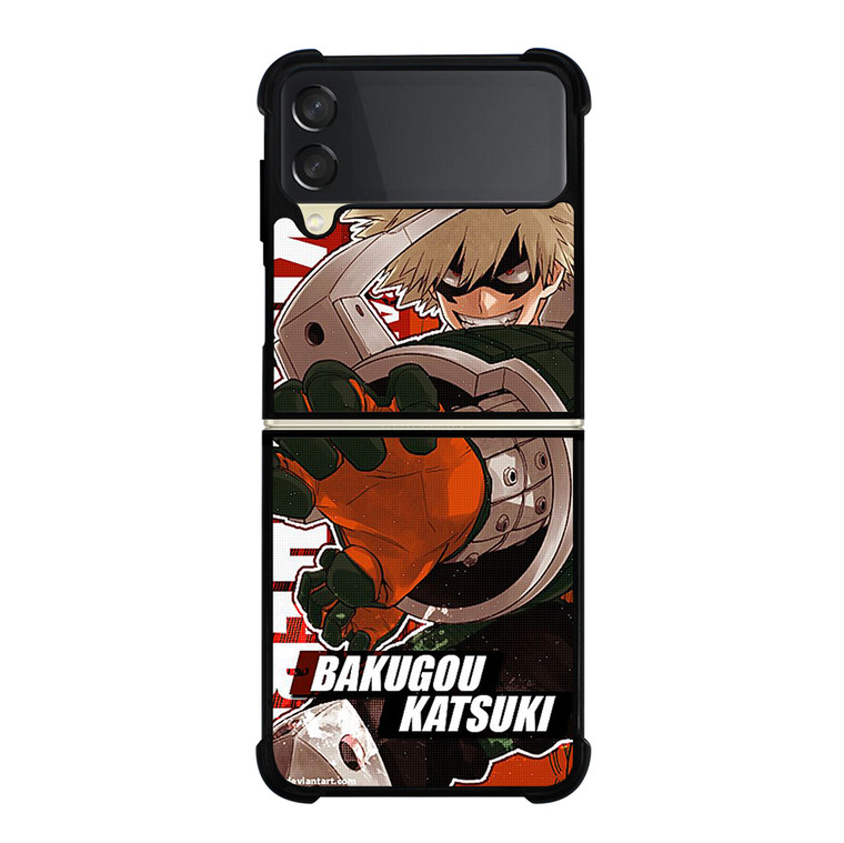 MY HERO ACADEMIA BAKUGOU KATSUKI Samsung Galaxy Z Flip 3 5G Case Cover