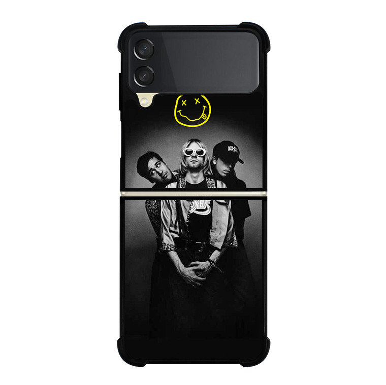 NIRVANA ROCK BAND Samsung Galaxy Z Flip 3 5G Case Cover