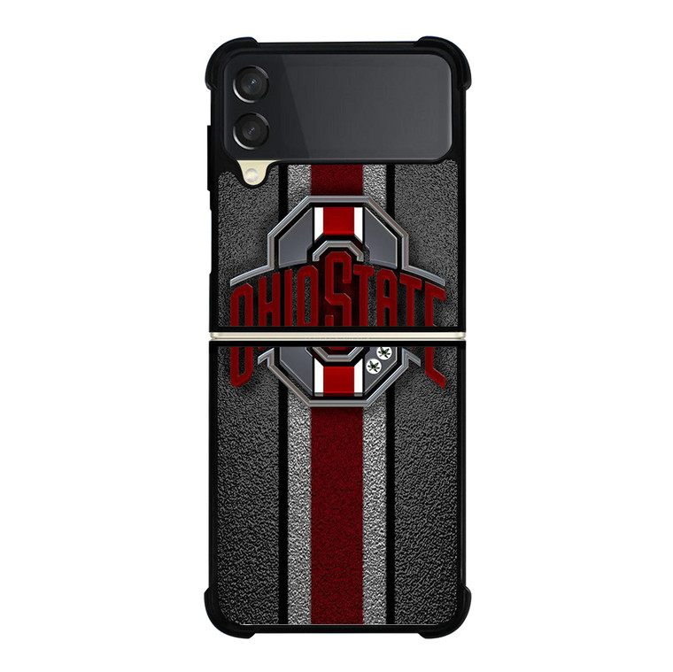 OHIO STATE SILVER LOGO Samsung Galaxy Z Flip 3 5G Case Cover