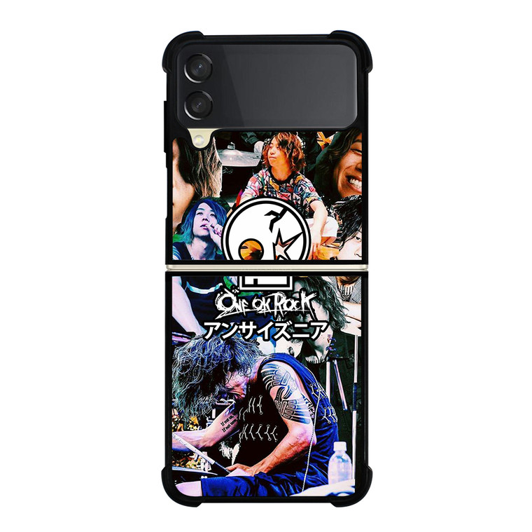 ONE OK ROCK BAND COLLAGE Samsung Galaxy Z Flip 3 5G Case Cover