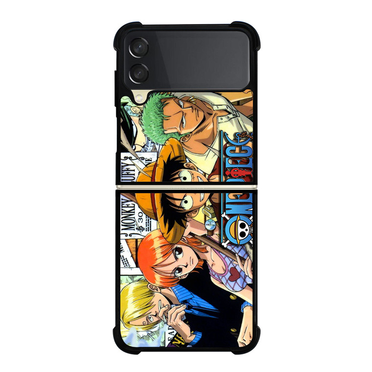 ONE PIECE ANIME CHARACTER Samsung Galaxy Z Flip 3 5G Case Cover