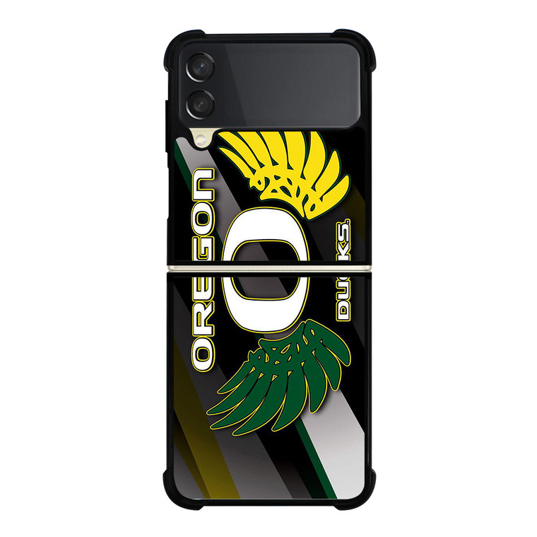 OREGON DUCKS LOGO Samsung Galaxy Z Flip 3 5G Case Cover