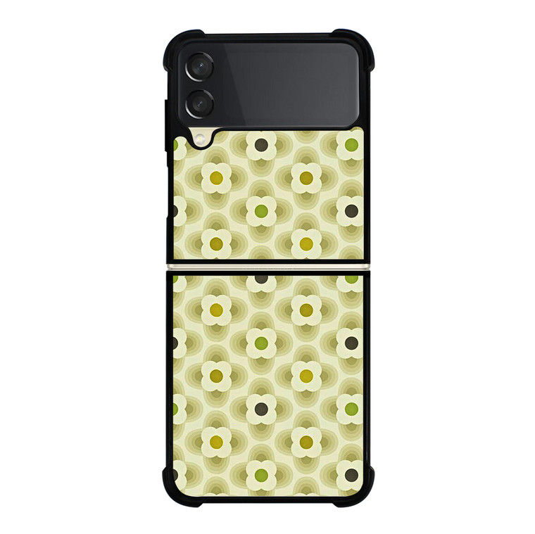 ORLA KIELY STRIPED PETAL Samsung Galaxy Z Flip 3 5G Case Cover