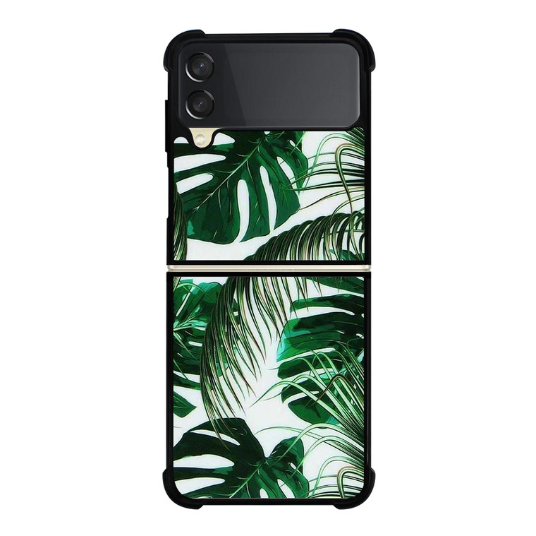 PALM LEAF AESTHETIC Samsung Galaxy Z Flip 3 5G Case Cover