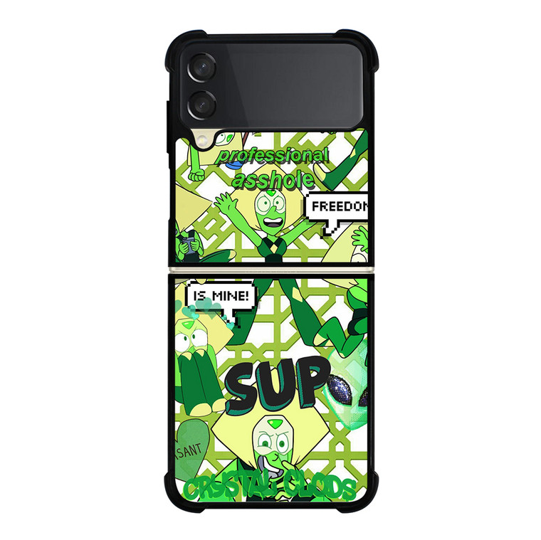 PERIDOT CLOD STEVEN UNIVERSE Samsung Galaxy Z Flip 3 5G Case Cover
