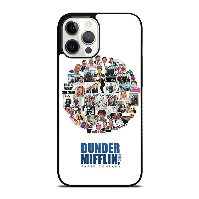 DUNDER MIFFLIN COLLAGE 2 iPhone 12 Pro Max Case Cover