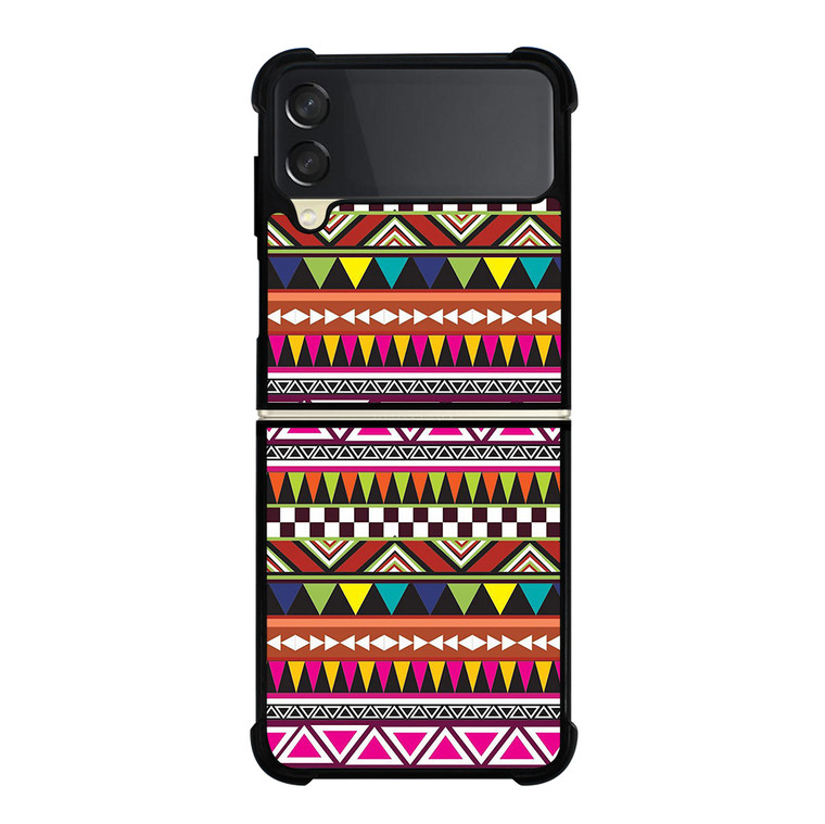 PIECE TRIBAL PATTERN 3 Samsung Galaxy Z Flip 3 5G Case Cover