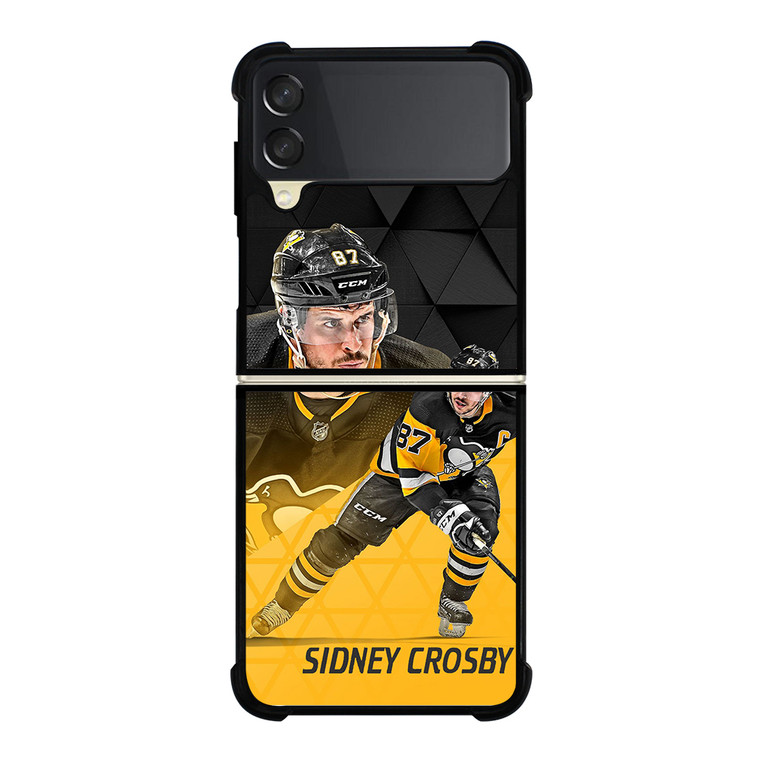 PITTSBURGH PENGUINS SIDNEY CROSBY Samsung Galaxy Z Flip 3 5G Case Cover