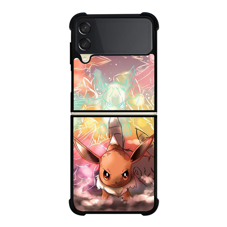 POKEMONEEEVEE STRENGTH Samsung Galaxy Z Flip 3 5G Case Cover