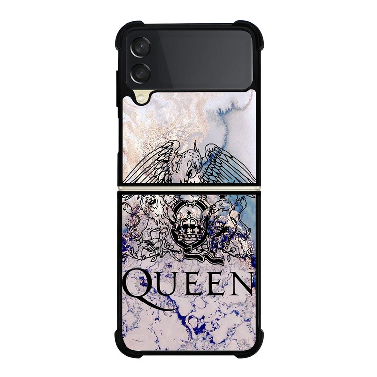 QUEEN BAND LOGO Samsung Galaxy Z Flip 3 5G Case Cover
