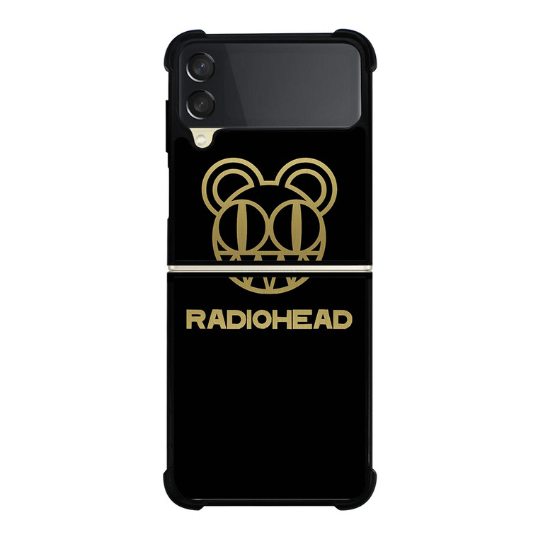 RADIOHEAD LOGO GOLD Samsung Galaxy Z Flip 3 5G Case Cover
