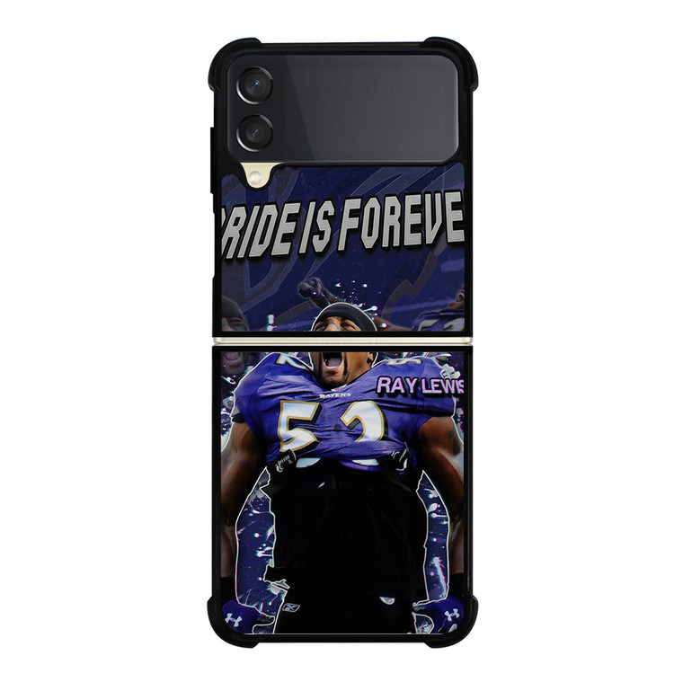 RAY LEWIS RAVENS PRIDE Samsung Galaxy Z Flip 3 5G Case Cover