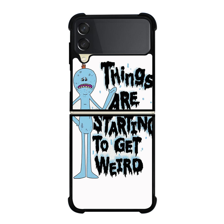 RICK AND MORTY GET WEIRD Samsung Galaxy Z Flip 3 5G Case Cover