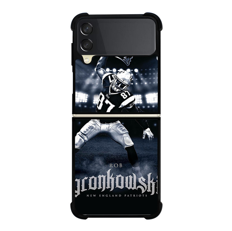 ROB GRONKOWSKI PATRIOTS PRIDE Samsung Galaxy Z Flip 3 5G Case Cover