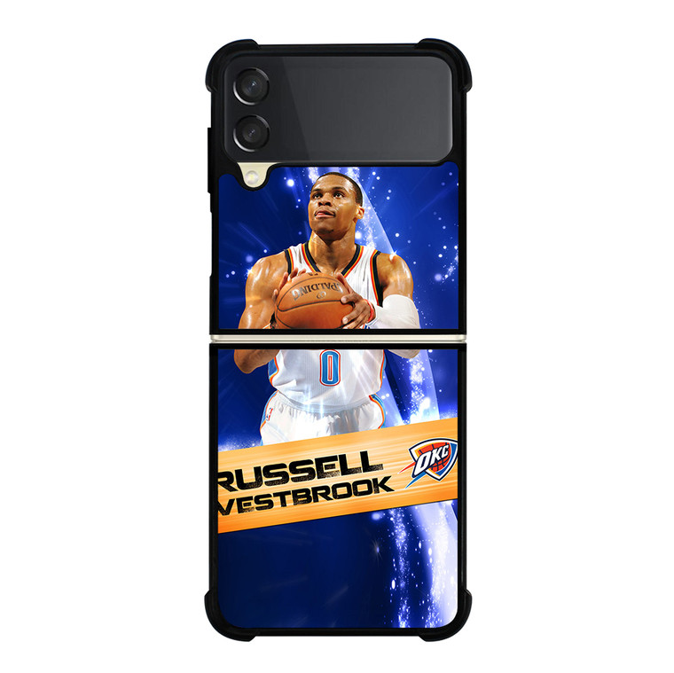 RUSSELL WESTBROOK ART Samsung Galaxy Z Flip 3 5G Case Cover