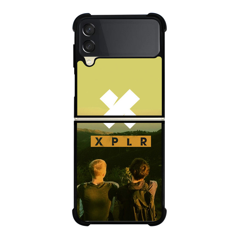 SAM AND COLBY XPLR BEST Samsung Galaxy Z Flip 3 5G Case Cover