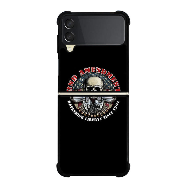 SECOND AMENDMENT AMERICAN GUN Samsung Galaxy Z Flip 3 5G Case Cover