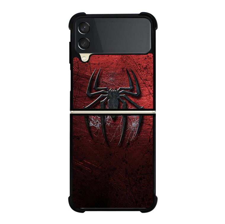 SPIDERMAN GRUNGY LOGO Samsung Galaxy Z Flip 3 5G Case Cover