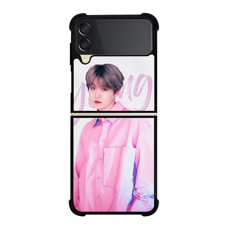 SUGA BTS Samsung Galaxy Z Flip 3 5G Case Cover
