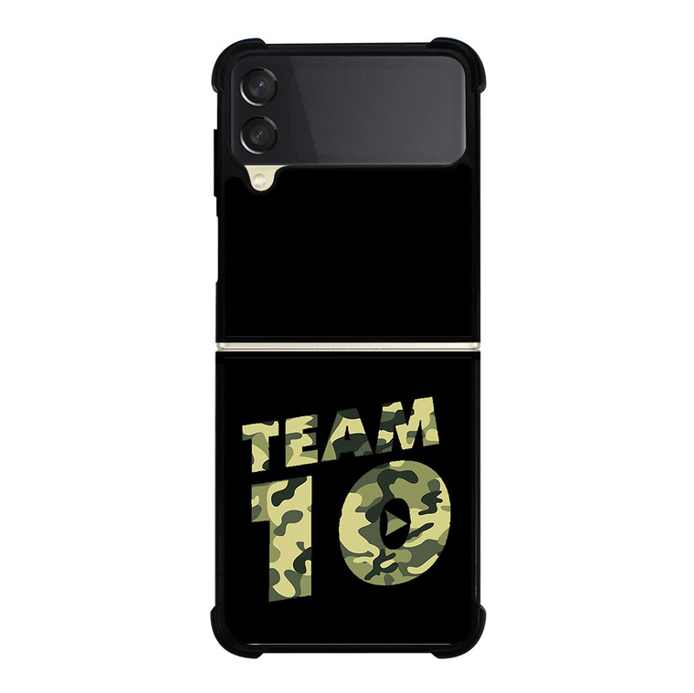 TEAM 10 CAMOUFLAGE Samsung Galaxy Z Flip 3 5G Case Cover