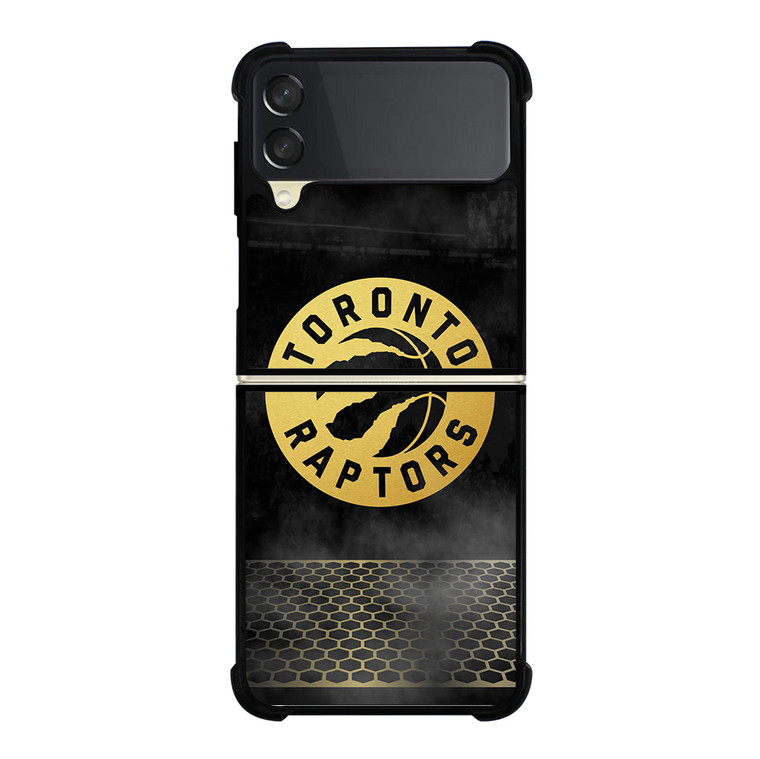 TORONTO RAPTORS LOGO GOLD Samsung Galaxy Z Flip 3 5G Case Cover