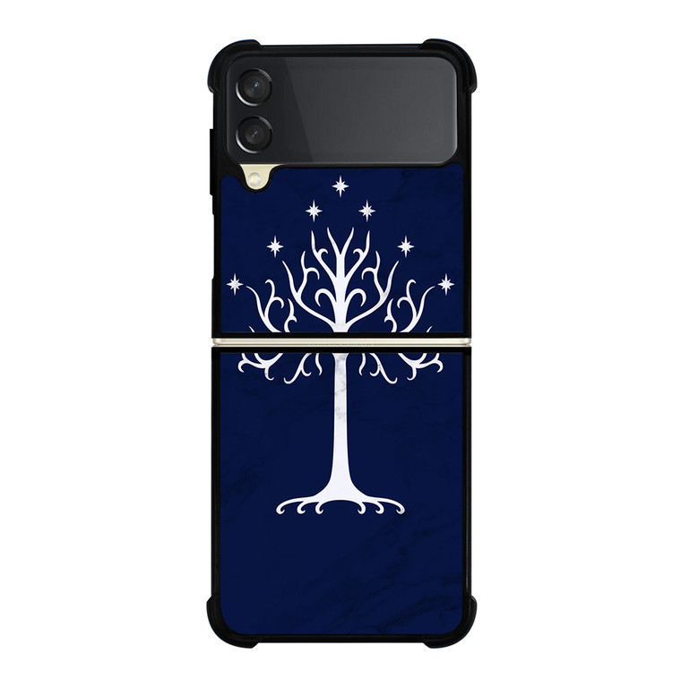 TREE OF GONDOR MARBLE LOGO Samsung Galaxy Z Flip 3 5G Case Cover