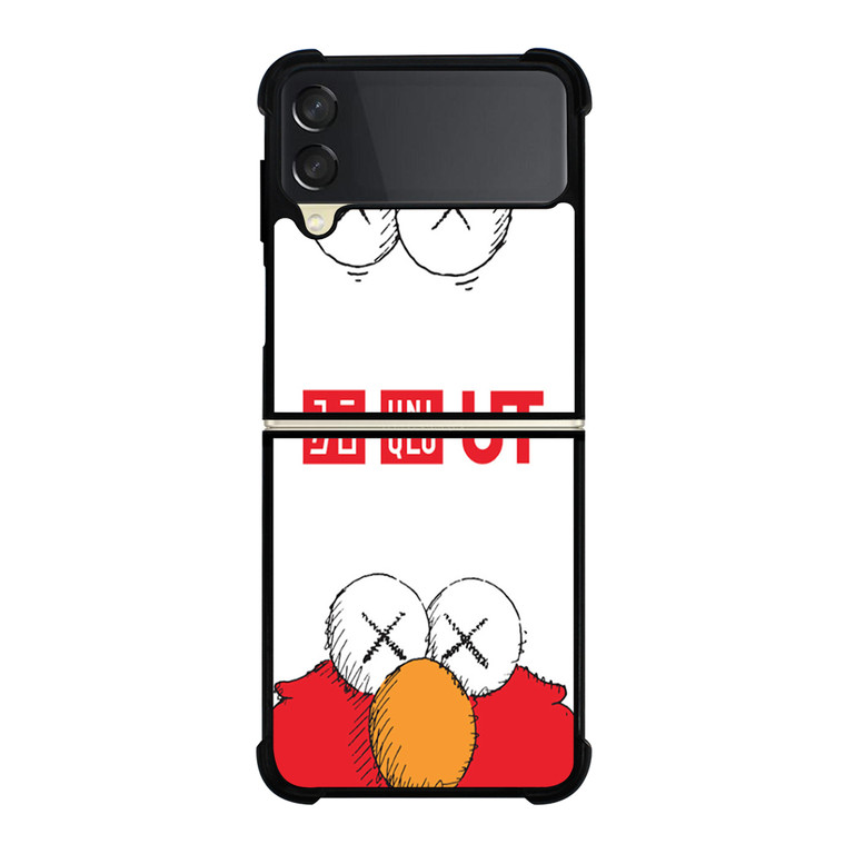 UNIQLO KAWS LOGO Samsung Galaxy Z Flip 3 5G Case Cover